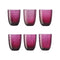 Idra Water Glass (Set of 6)  option Ruby
