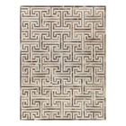 Natural Hide Labyrinth Area Rug