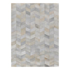 Natural Hide Chevron Area Rug