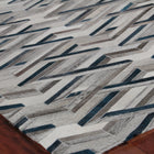 Natural Hide Zigzag Area Rug