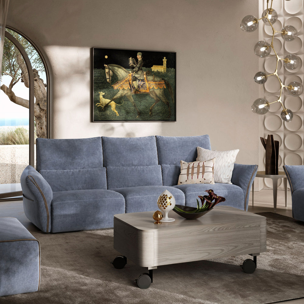 Wellbe 3-Seater Power Motion Recliner Sofa