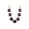 Bead Chain Wall Decor  option Plum