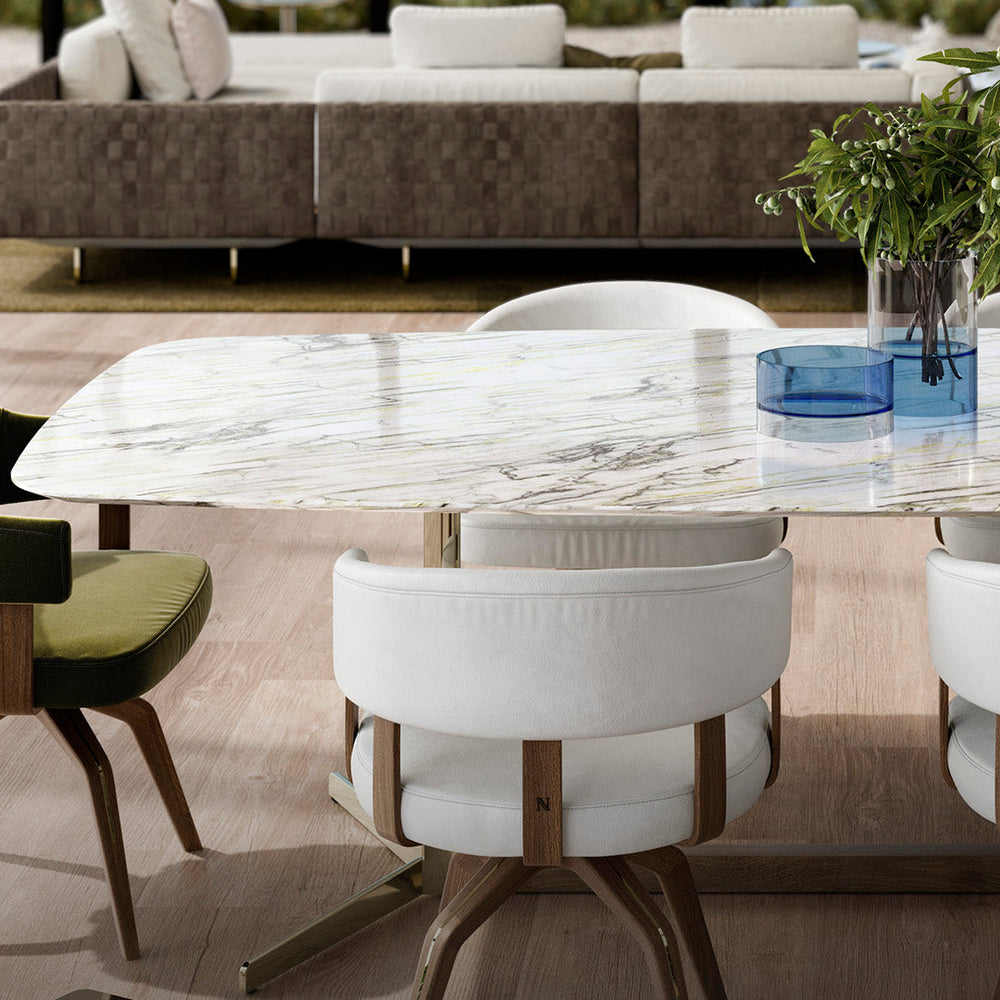Campus Elliptical Dining Table