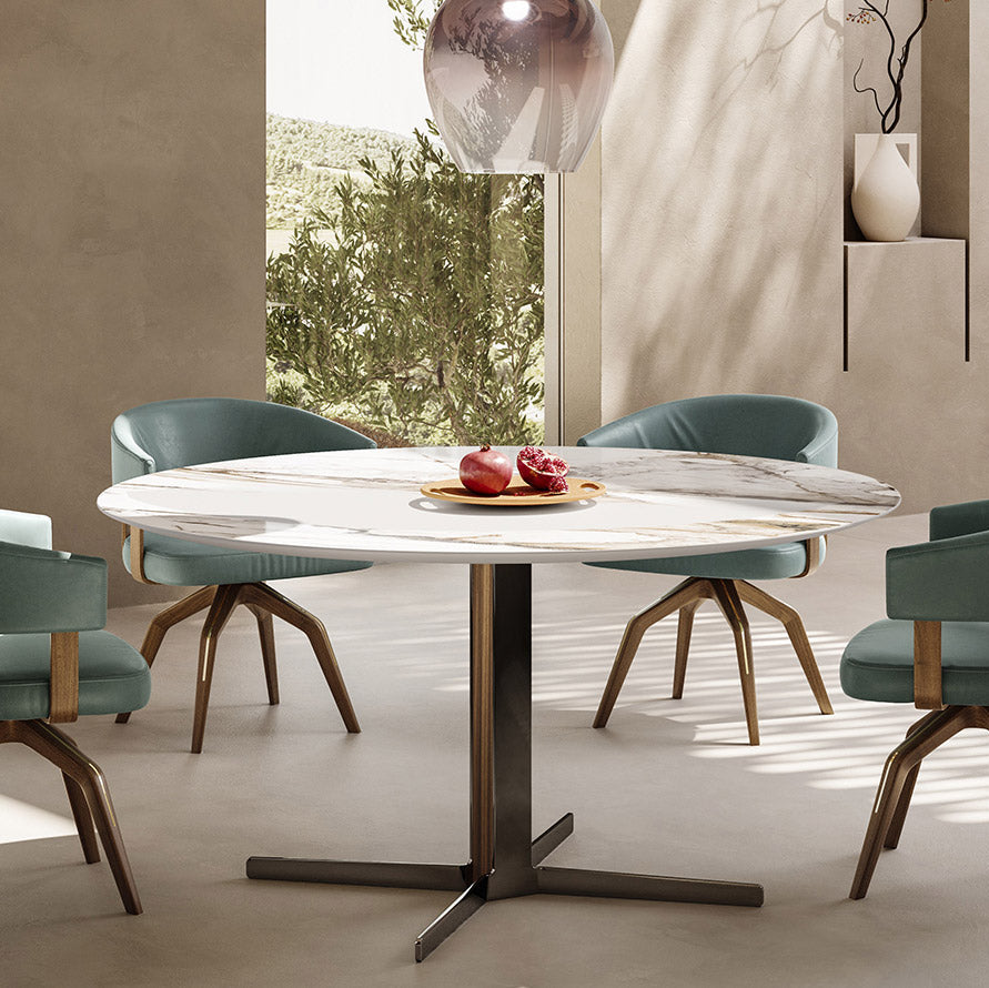 Campus Round Dining Table