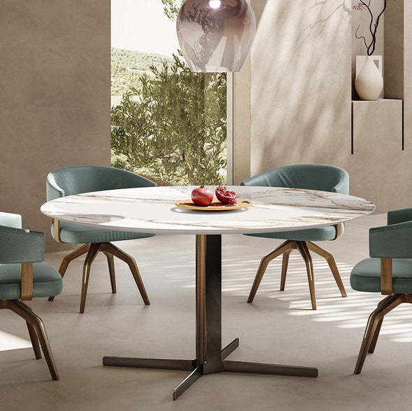 Campus Round Dining Table