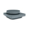 Habita Square Coffee Table  option Dark Avion Glossy Lacquer