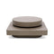 Habita Square Coffee Table  option Tobacco Ashwood