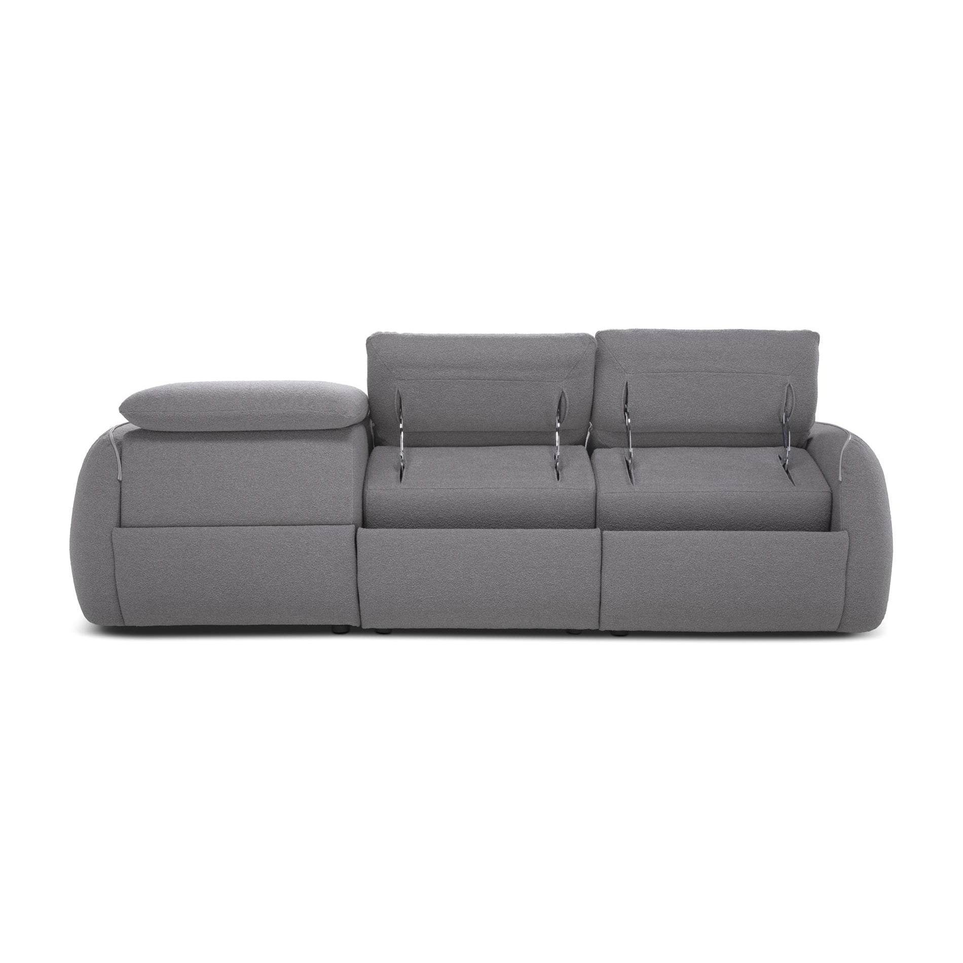 Natuzzi Mindful 3-Seater Power Motion Recliner Sofa - 2Modern