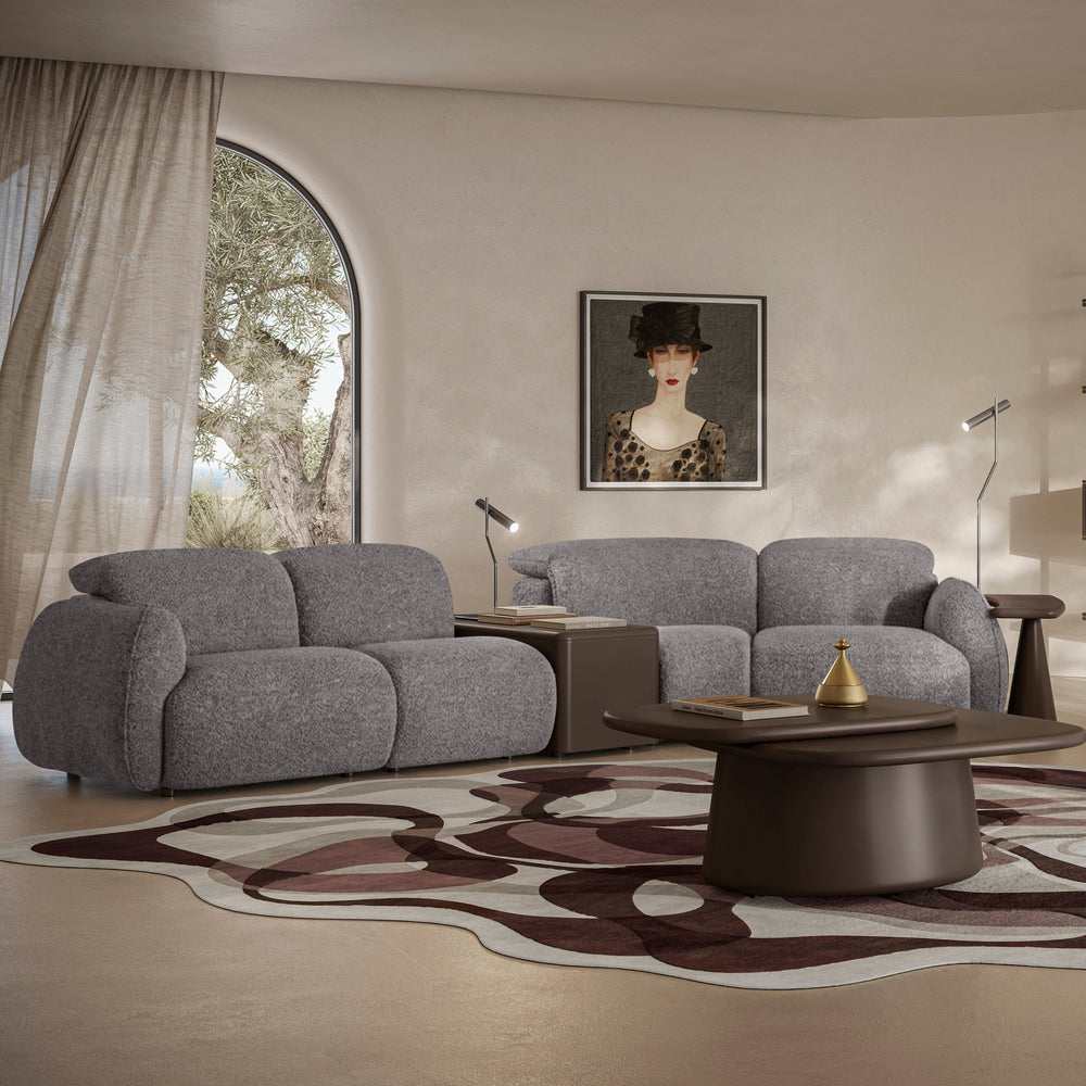 Mindful Power Motion Sectional Sofa with Storage Console