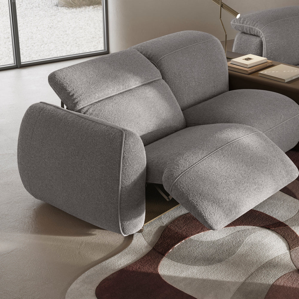 Mindful Power Motion Sectional Sofa with Storage Console