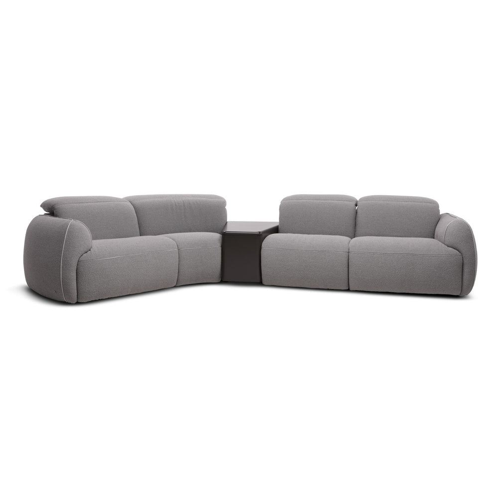 Mindful Sectional Sofa with Storage Console