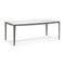 New Saturna Dining Table  option Glazed White / Ash Grey
