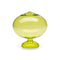 Pumi Glass Sculpture  option Lime Green / Medium: 9.1 in diameter