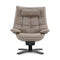 Re-Vive Quilted Recliner Armchair  option 2526 Status Granite / Black Spine