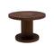Tempio Side Table  option Walnut / High: 17.7 in height