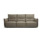 Wellbe 3-Seater Recliner Sofa  option 2526 Status Granite Leather