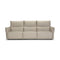 Wellbe 3-Seater Recliner Sofa  option 30IV Stromboli Beige Leather