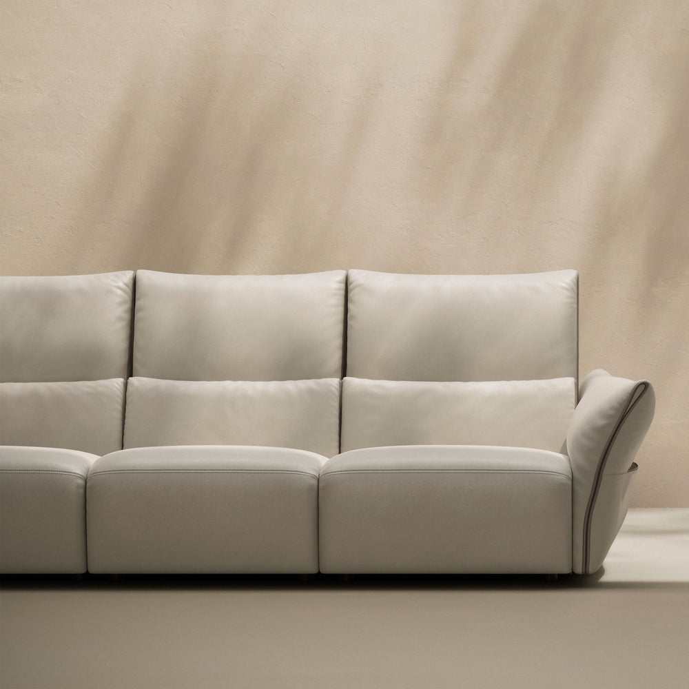 Wellbe 3-Seater Power Motion Recliner Sofa