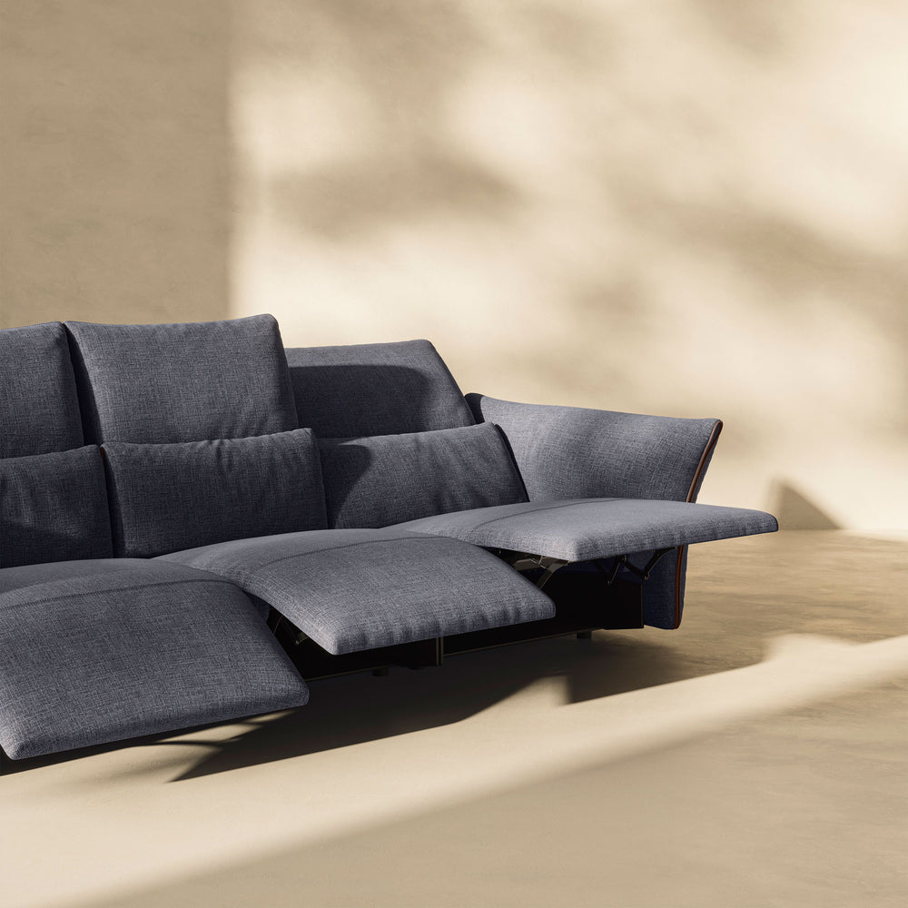 Wellbe 3-Seater Power Motion Recliner Sofa