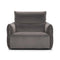 Wellbe Power Motion Lounge Chair  option 70008502 Rizzoli Dark Grey