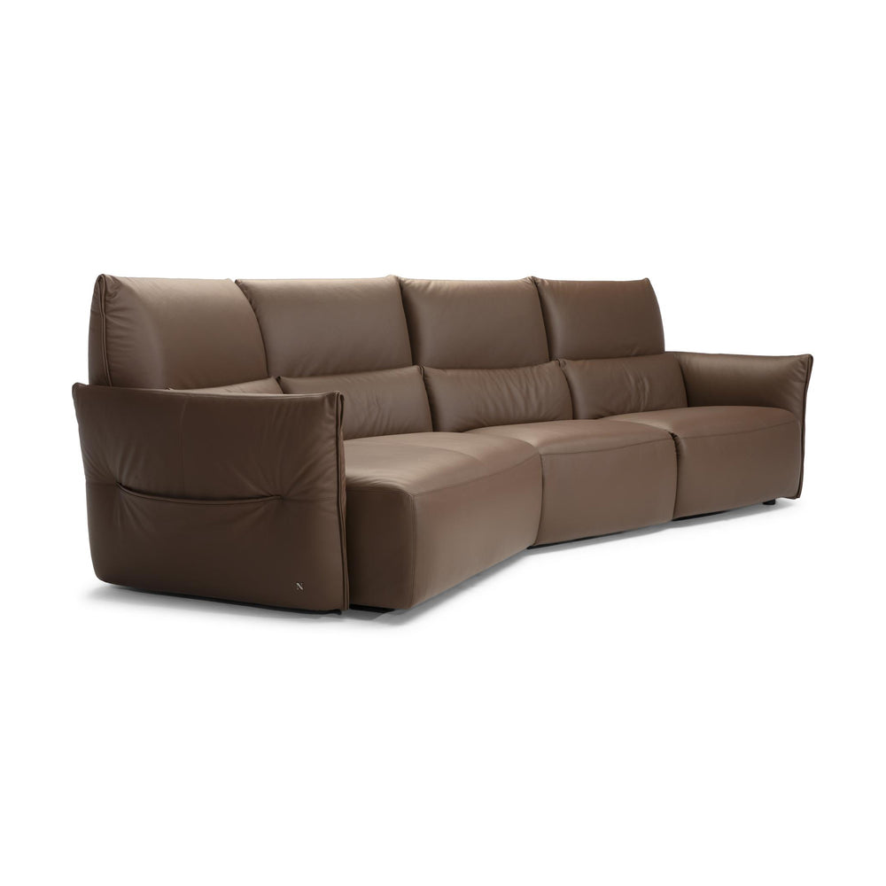 Wellbe Recliner Sofa With Left Wedge