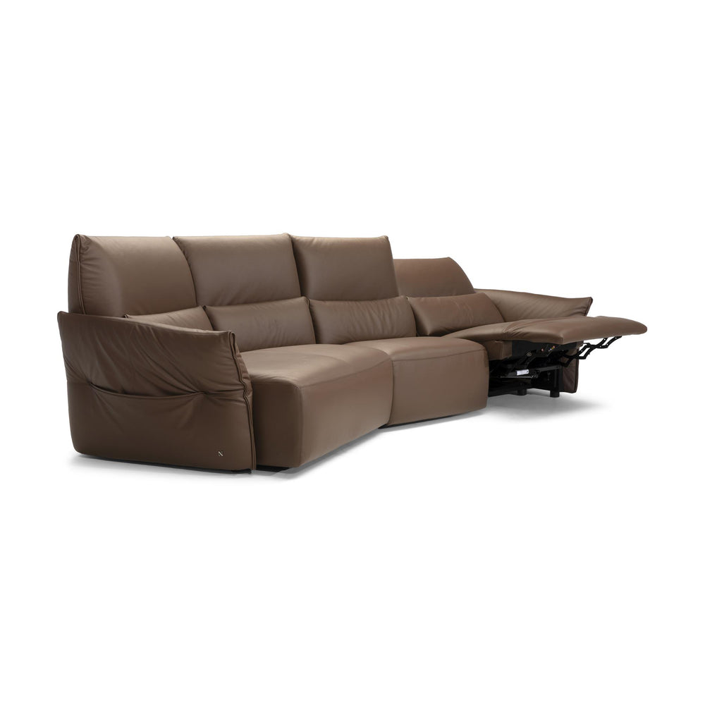 Wellbe Recliner Sofa With Left Wedge