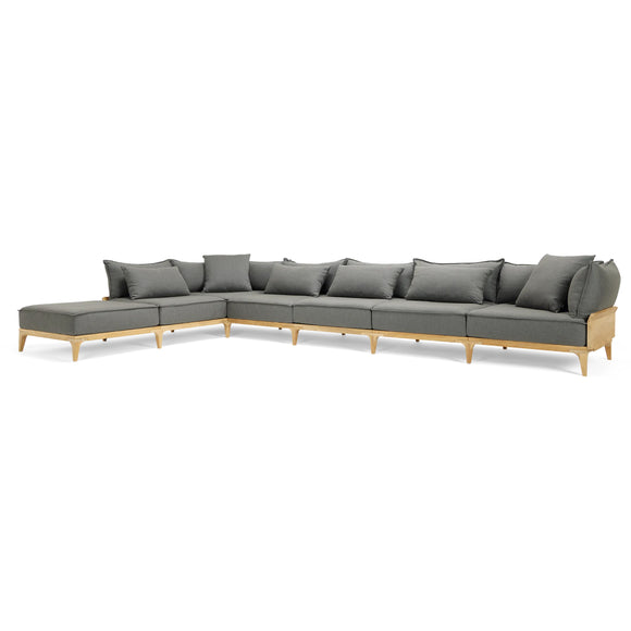 Bluff Outdoor L-Shape Sectional with Chaise