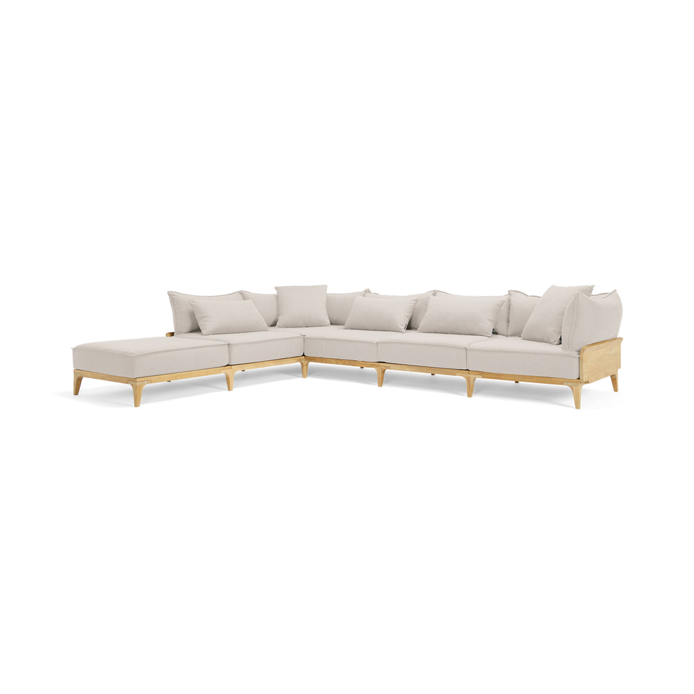 Bluff Outdoor L-Shape Sectional with Chaise