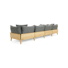 Bluff Outdoor L-Shape Sectional with Chaise
