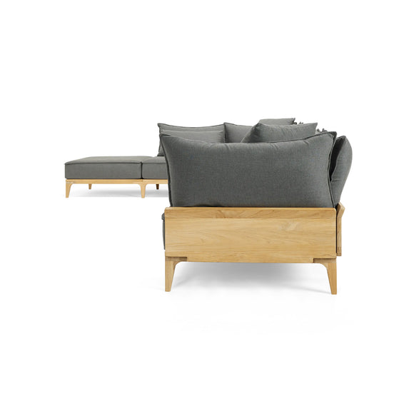 Bluff Outdoor L-Shape Sectional with Chaise