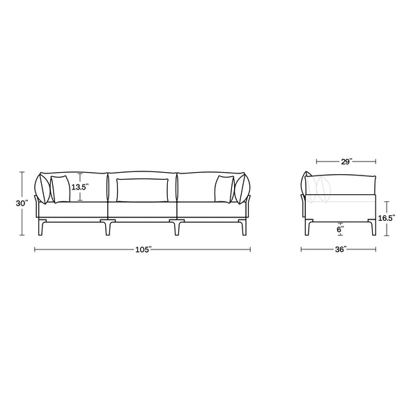 Bluff Outdoor Sofa