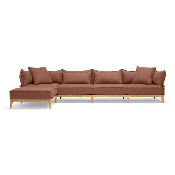 Bluff Outdoor Sofa with Chaise