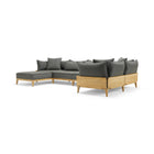 Bluff Outdoor U-Shape Sectional with Chaise