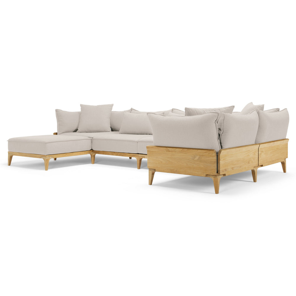 Bluff Outdoor U-Shape Sectional with Chaise