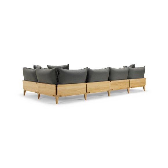 Bluff Outdoor U-Shape Sectional with Chaise
