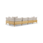Bluff Outdoor U-Shape Sectional with Chaise
