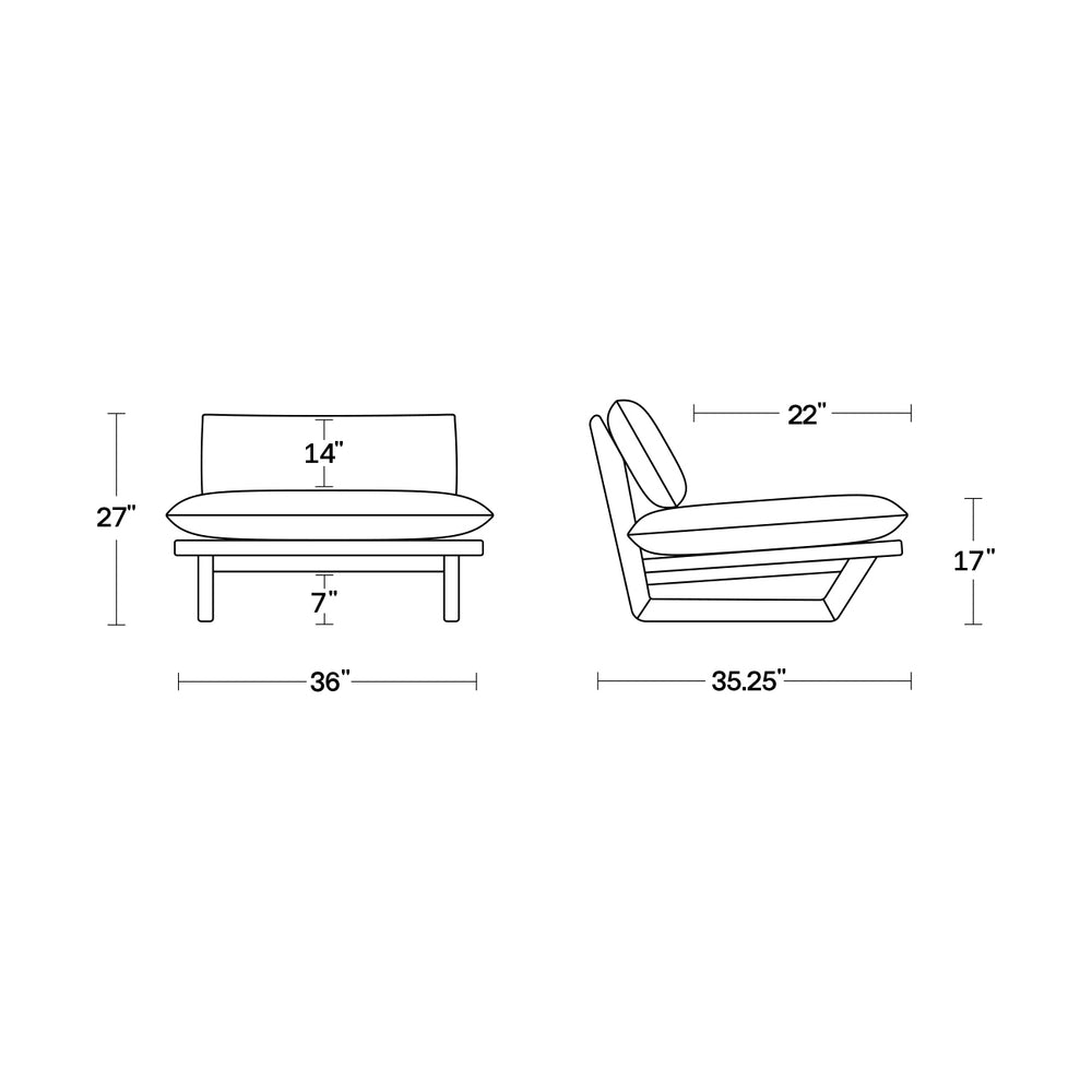 Dweller Outdoor Lounge Chair