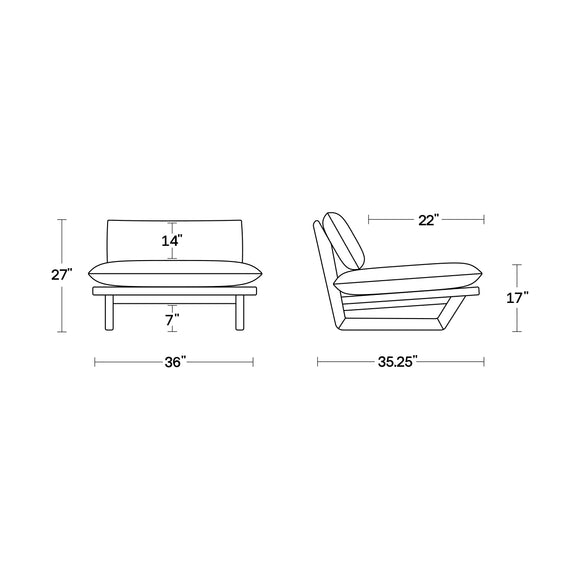 Dweller Outdoor Lounge Chair