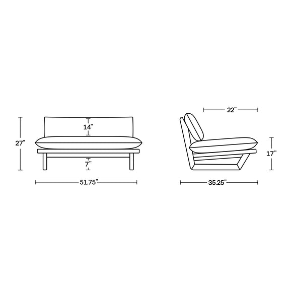 Dweller Outdoor Settee