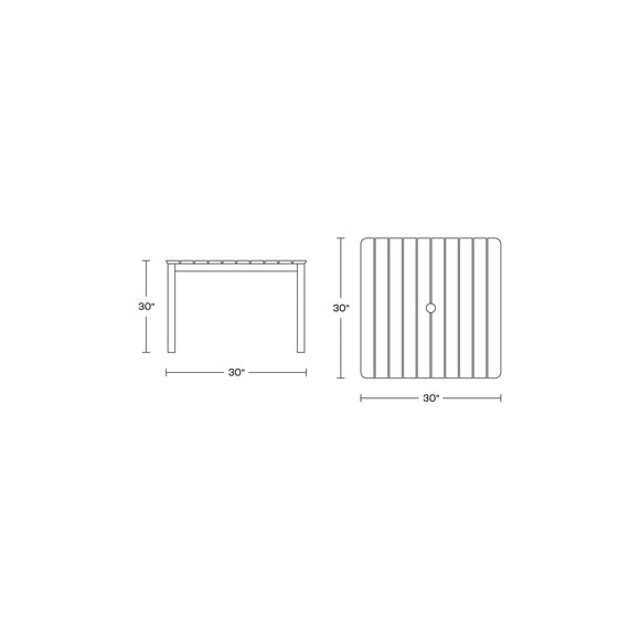 Haven Outdoor Rectangular Dining Table