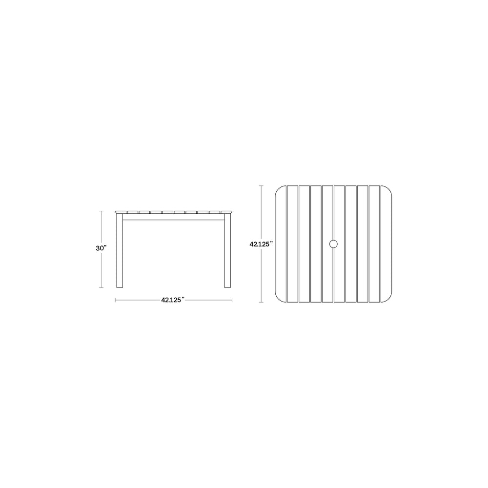 Haven Outdoor Rectangular Dining Table