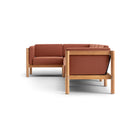 Haven Outdoor L-Shape Sectional with Arm Cushions