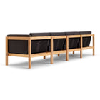 Haven Outdoor L-Shape Sectional with Arm Cushions