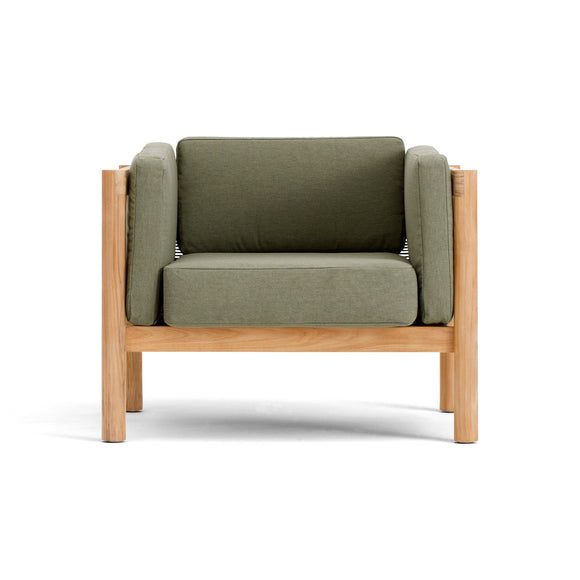 Haven Outdoor Lounge Chair with Arm Cushions
