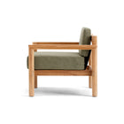 Haven Outdoor Lounge Chair with Teak Arms