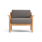 Haven Outdoor Lounge Chair with Teak Arms