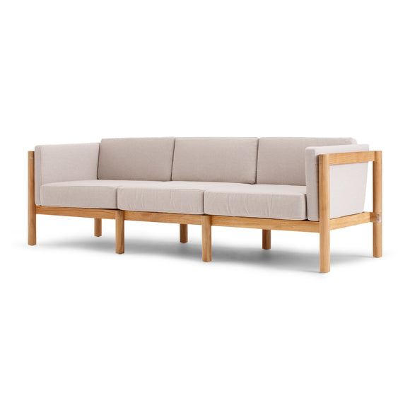 Haven Outdoor Sofa with Arm Cushions