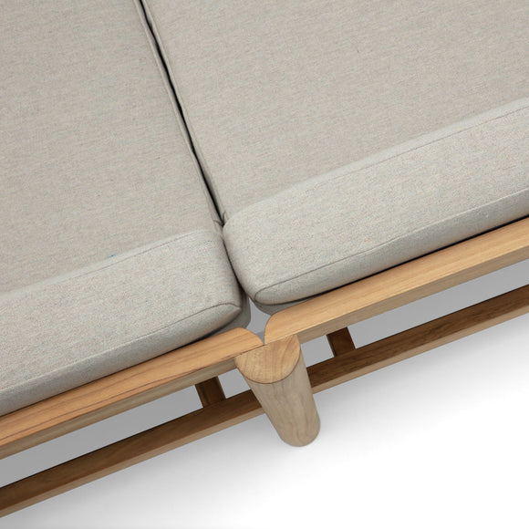Haven Outdoor Sofa with Teak Arms