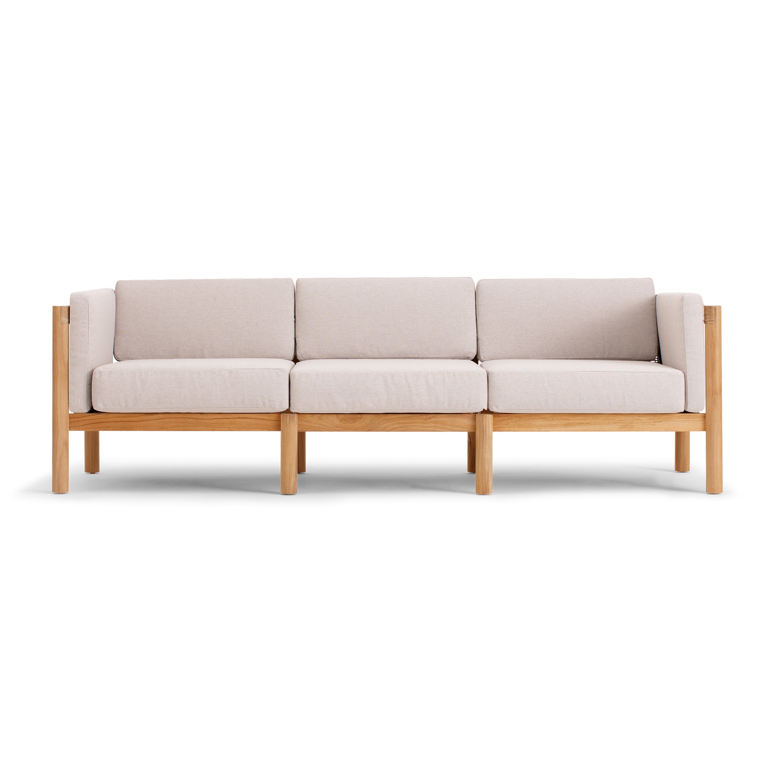 Neighbor Haven Teak Outdoor Sofa