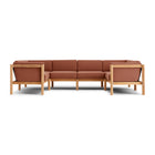 Haven Outdoor U-Shape Sectional with Arm Cushions